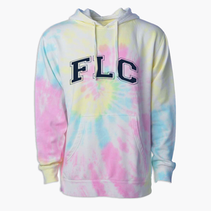 Franklin Learning Center Varsity Arch Premium Tie-Dye Hoodie