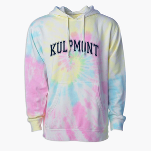 Kulpmont High School Varsity Arch Premium Tie-Dye Hoodie