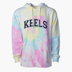 Keels Elementary School Varsity Arch Premium Tie-Dye Hoodie