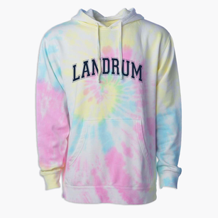 Landrum Junior High School Varsity Arch Premium Tie-Dye Hoodie