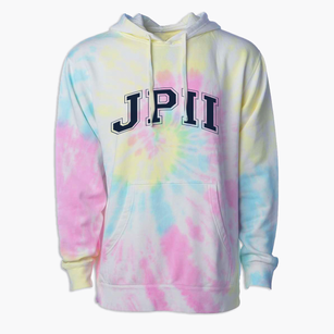 Pope John Paul Ii High School Varsity Arch Premium Tie-Dye Hoodie