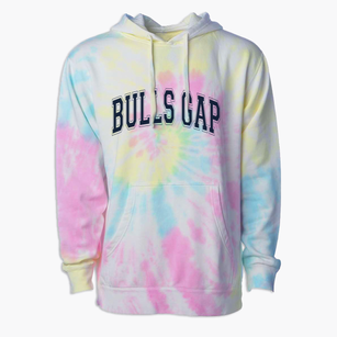 Bulls Gap Elementary School Varsity Arch Premium Tie-Dye Hoodie