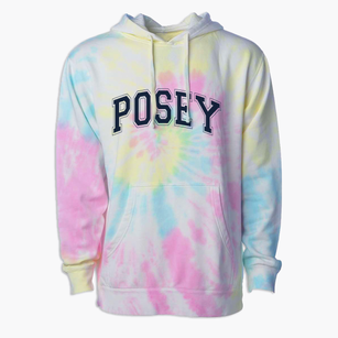 Posey Elementary School Varsity Arch Premium Tie-Dye Hoodie