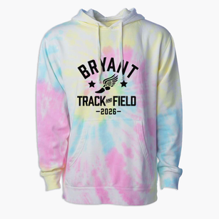 Bryant Elementary School Track and Field Premium Tie-Dye Hoodie