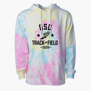 Sterk School For The Deaf Track and Field Premium Tie-Dye Hoodie