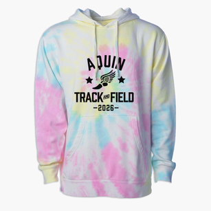Aquin Catholic High School Track and Field Premium Tie-Dye Hoodie