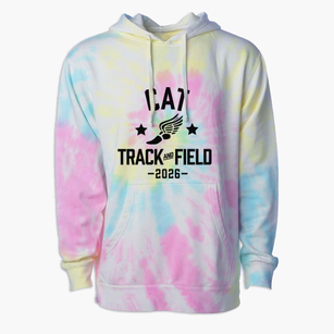 Center Of Applied Technology South Track and Field Premium Tie-Dye Hoodie