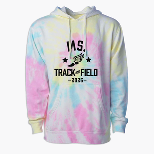 Ms. Carrie's Day School Track and Field Premium Tie-Dye Hoodie