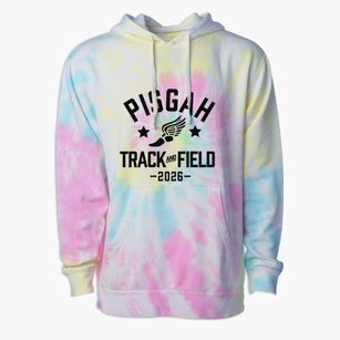 Pisgah Elementary School Track and Field Premium Tie-Dye Hoodie