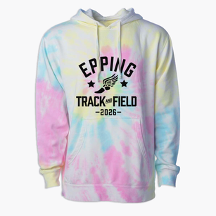Epping Elementary School Track and Field Premium Tie-Dye Hoodie