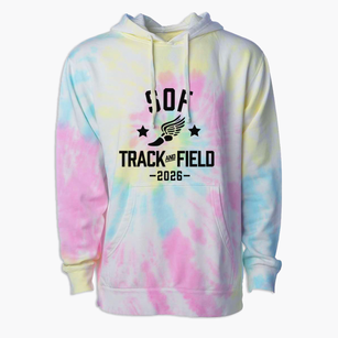 School Of The Future Track and Field Premium Tie-Dye Hoodie