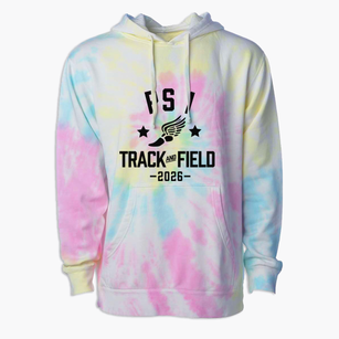Ps 1 Track and Field Premium Tie-Dye Hoodie