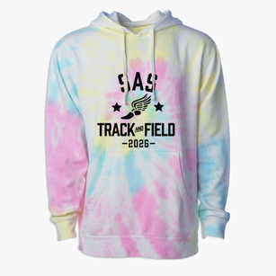 Syracuse Academy Of Science Track and Field Premium Tie-Dye Hoodie