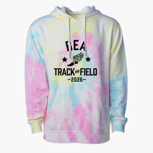 Bronx Envision Academy Track and Field Premium Tie-Dye Hoodie