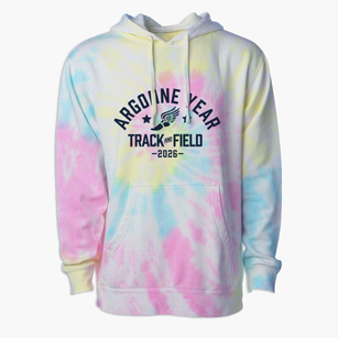 Argonne Year Elementary School Track and Field Premium Tie-Dye Hoodie