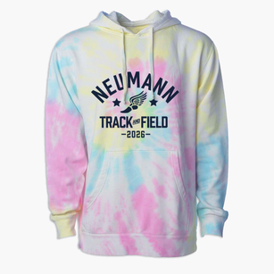 Neumann School Track and Field Premium Tie-Dye Hoodie