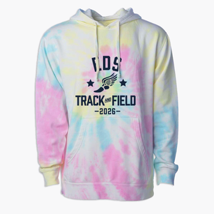 Eds Track and Field Premium Tie-Dye Hoodie