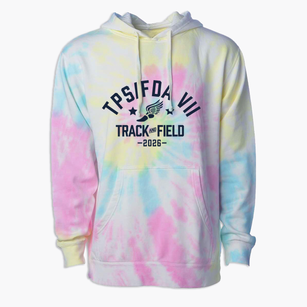 Tps/fda Vii Track and Field Premium Tie-Dye Hoodie