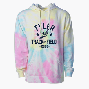 Tyler Track and Field Premium Tie-Dye Hoodie