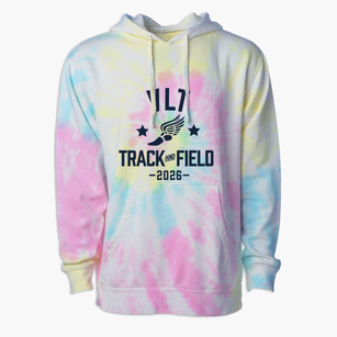 Vlt Academy Track and Field Premium Tie-Dye Hoodie