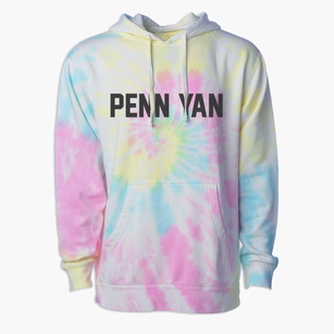Penn Yan New York Classic Block Premium Tie-Dye Hoodie