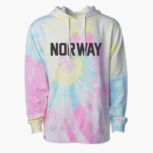 Norway Maine Classic Block Premium Tie-Dye Hoodie