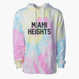 Miami Heights Ohio Classic Block Premium Tie-Dye Hoodie