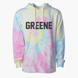 Greene Maine Classic Block Premium Tie-Dye Hoodie