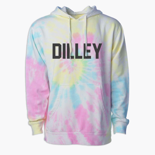 Dilley Texas Classic Block Premium Tie-Dye Hoodie