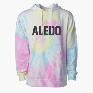 Aledo Texas Classic Block Premium Tie-Dye Hoodie