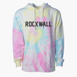 Rockwall Texas Classic Block Premium Tie-Dye Hoodie
