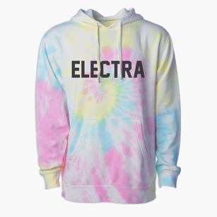 Electra Texas Classic Block Premium Tie-Dye Hoodie