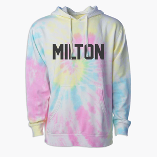 Milton Georgia Classic Block Premium Tie-Dye Hoodie