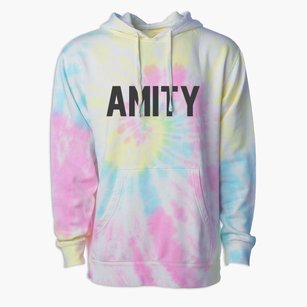 Amity New York Classic Block Premium Tie-Dye Hoodie