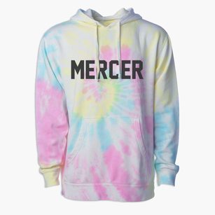 Mercer Pennsylvania Classic Block Premium Tie-Dye Hoodie