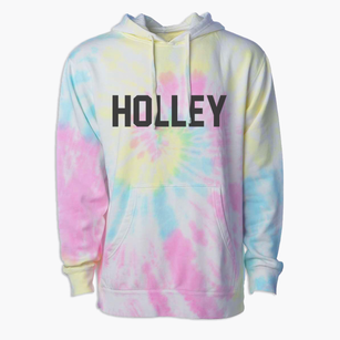 Holley New York Classic Block Premium Tie-Dye Hoodie