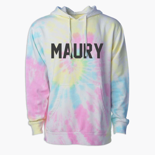 Maury North Carolina Classic Block Premium Tie-Dye Hoodie