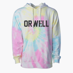 Orwell Vermont Classic Block Premium Tie-Dye Hoodie