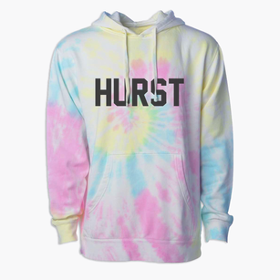 Hurst Illinois Classic Block Premium Tie-Dye Hoodie
