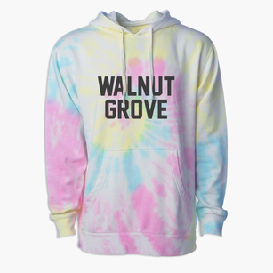 Walnut Grove Missouri Classic Block Premium Tie-Dye Hoodie