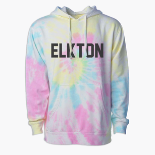 Elkton Michigan Classic Block Premium Tie-Dye Hoodie