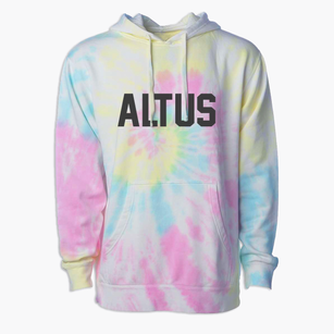 Altus Arkansas Classic Block Premium Tie-Dye Hoodie