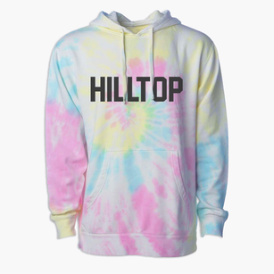Hilltop West Virginia Classic Block Premium Tie-Dye Hoodie