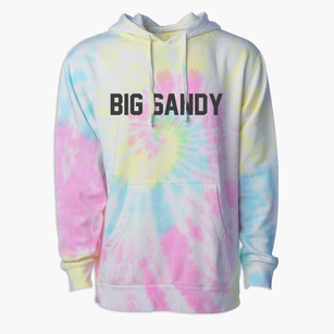 Big Sandy Tennessee Classic Block Premium Tie-Dye Hoodie