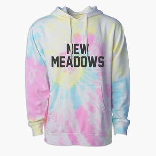 New Meadows Idaho Classic Block Premium Tie-Dye Hoodie