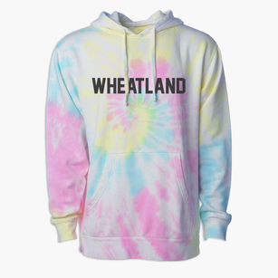 Wheatland Indiana Classic Block Premium Tie-Dye Hoodie