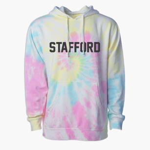 Stafford Texas Classic Block Premium Tie-Dye Hoodie