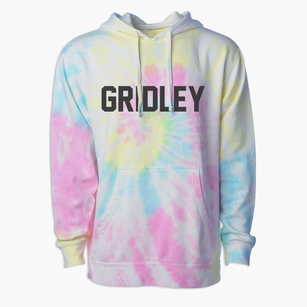Gridley Kansas Classic Block Premium Tie-Dye Hoodie