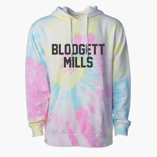 Blodgett Mills New York Classic Block Premium Tie-Dye Hoodie