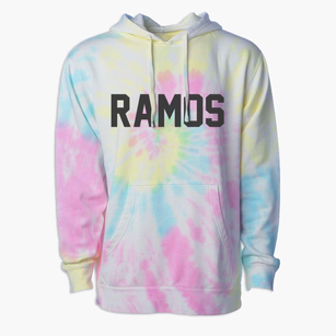 Ramos Texas Classic Block Premium Tie-Dye Hoodie